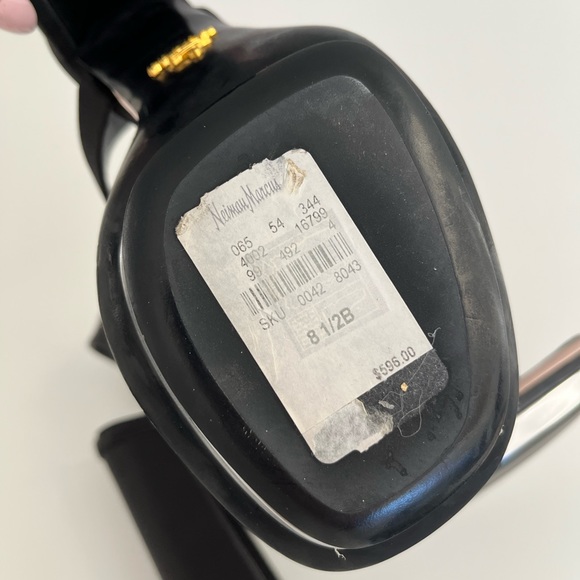 Auth PRADA Satin Bow Platform Heels - Picture 12 of 12